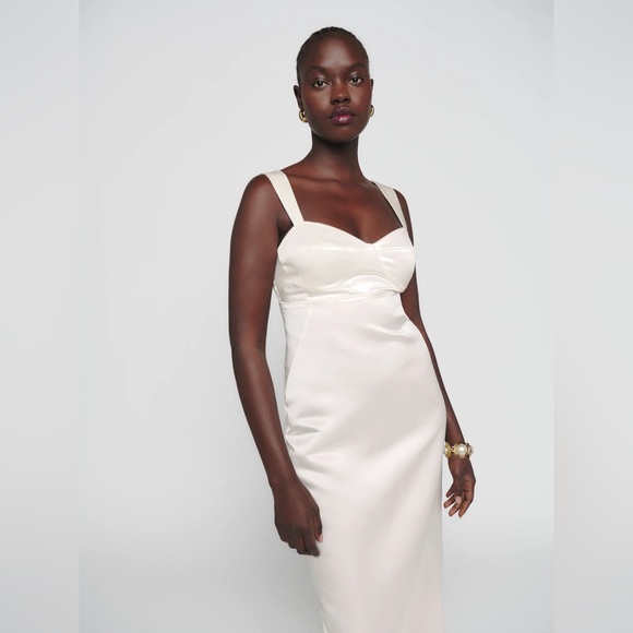 Reformation size 4 Willy dress in cream - Picture 4 of 7